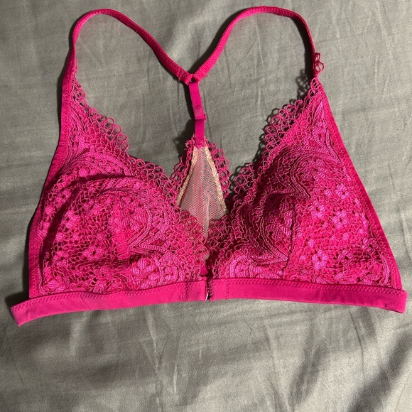Victoria’s Secret Lace Bralette Pink Size S - Picture 1 of 4